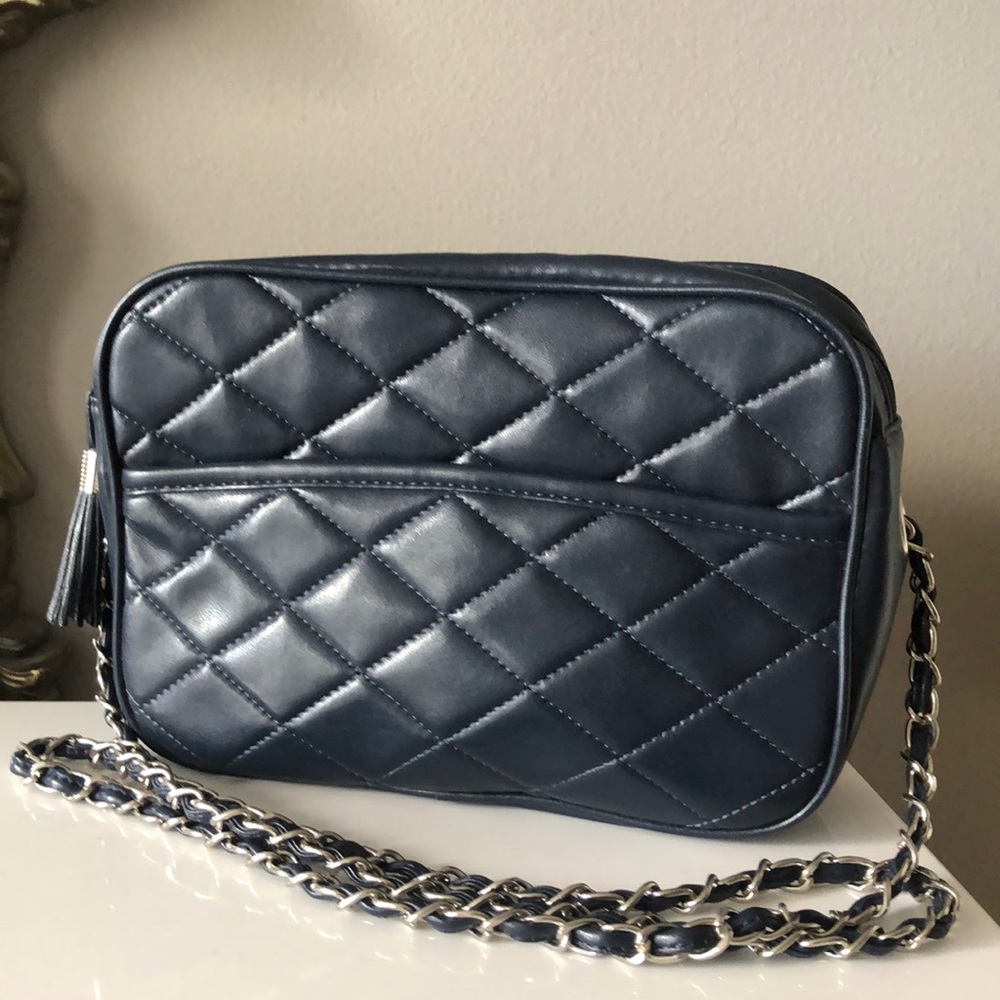 Vintage quilted crossbody bag